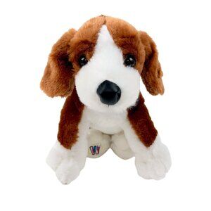 Webkinz Beagle Puppy Dog Pet Stuffed Animal Plush Toy Brown White Black No Code